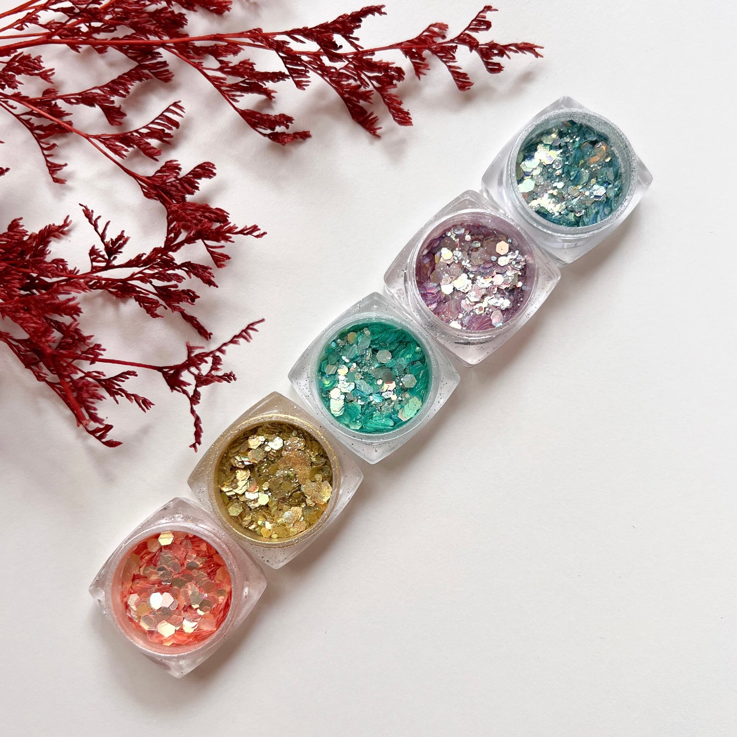 Chunky Glitter Pot
