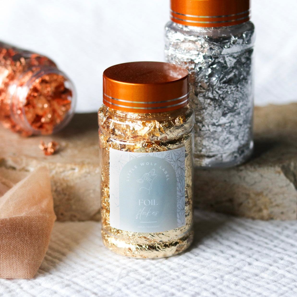 Foil Flakes Jars