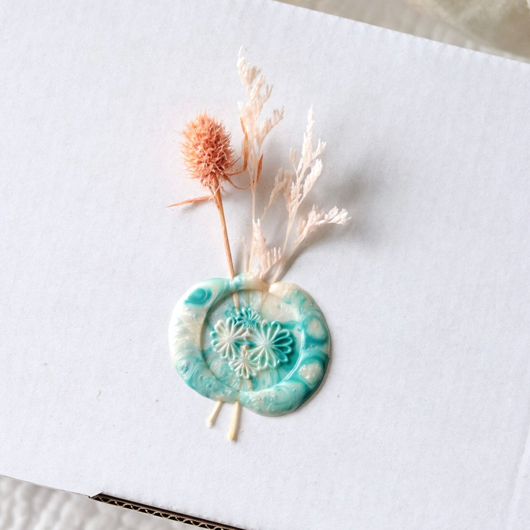 Wax Seal Stamp - Daisies