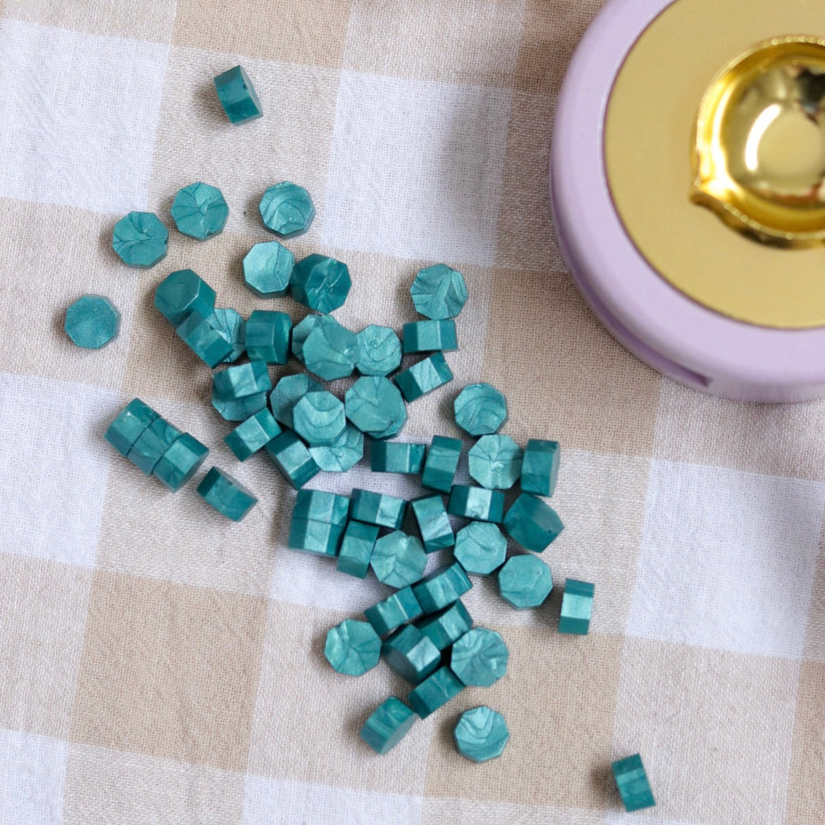 Wax Seal Beads - Kingfisher