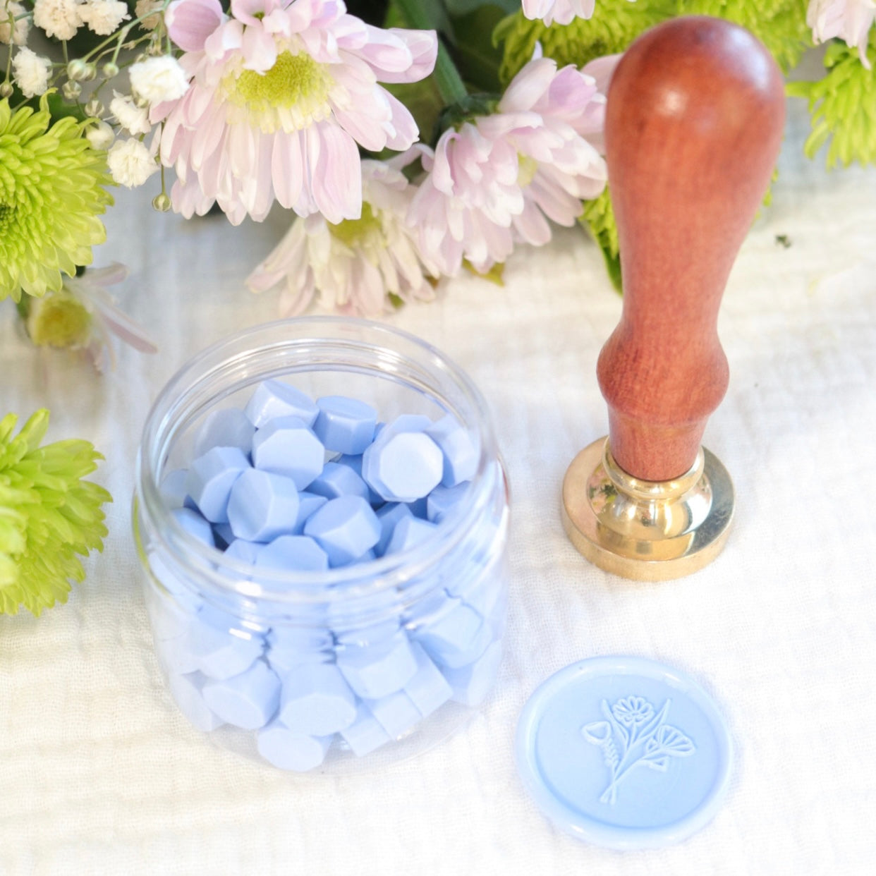 Wax Seal Beads - Silk