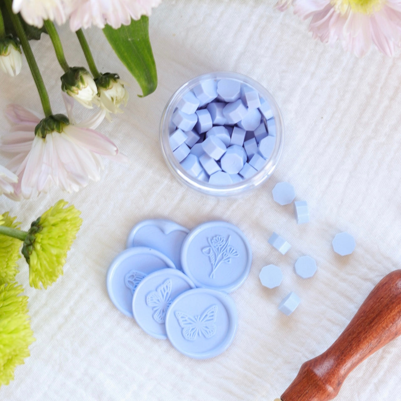 Wax Seal Beads - Silk