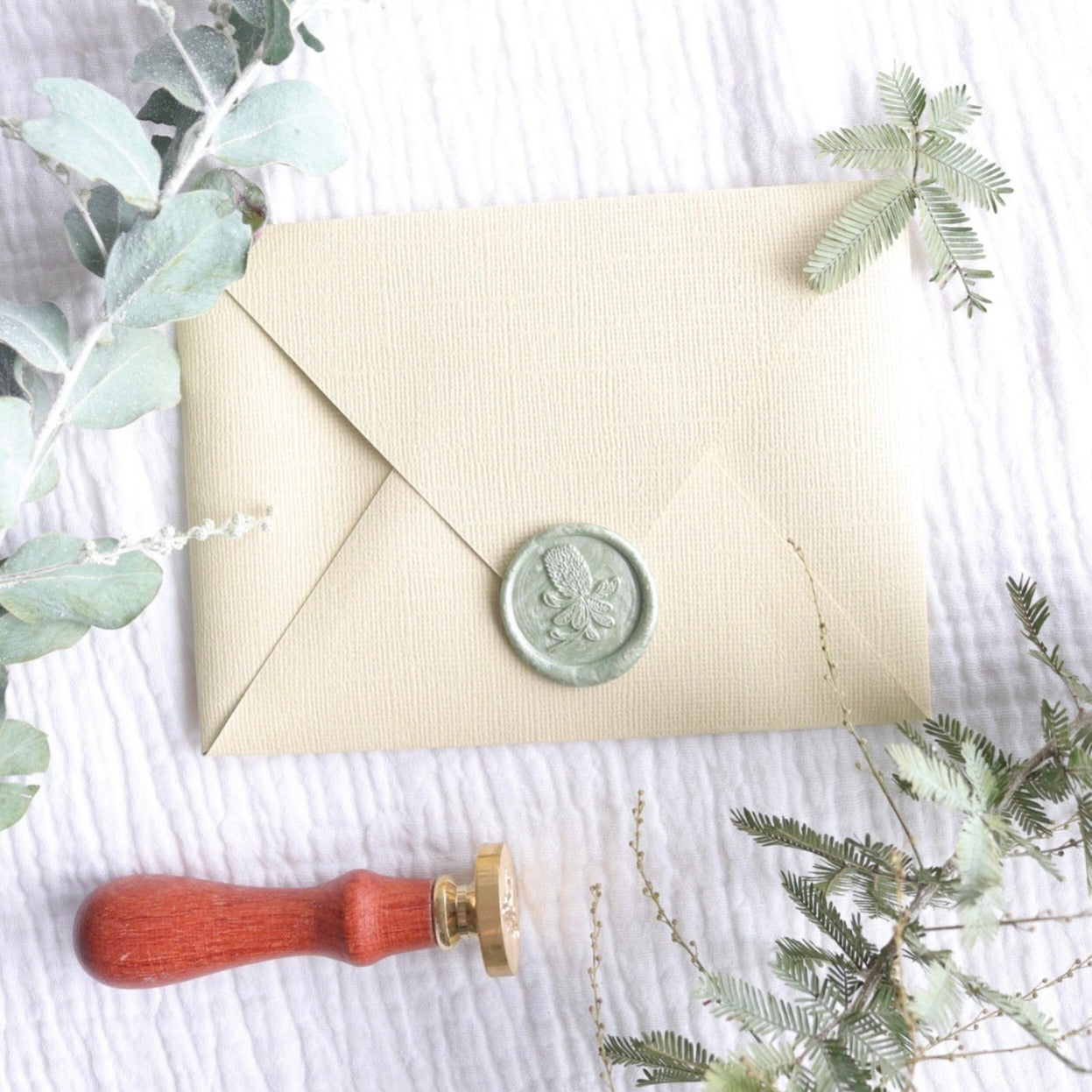 Wax Seal Beads - Tea Tree