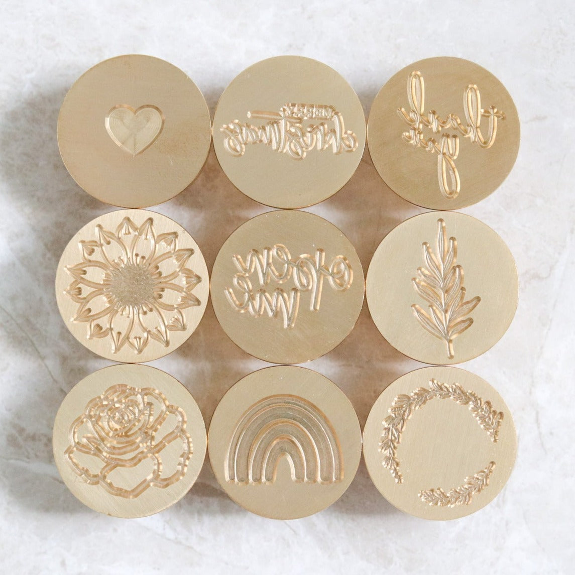 Wax Seal Stamp - Rainbow