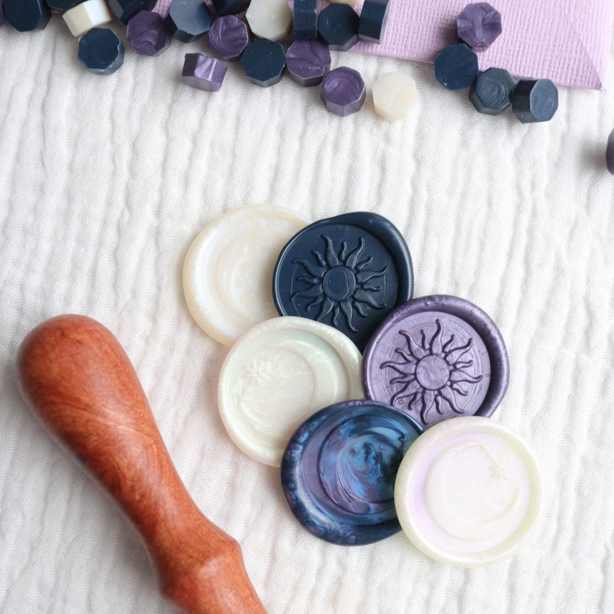 Wax Seal Beads - Galaxy