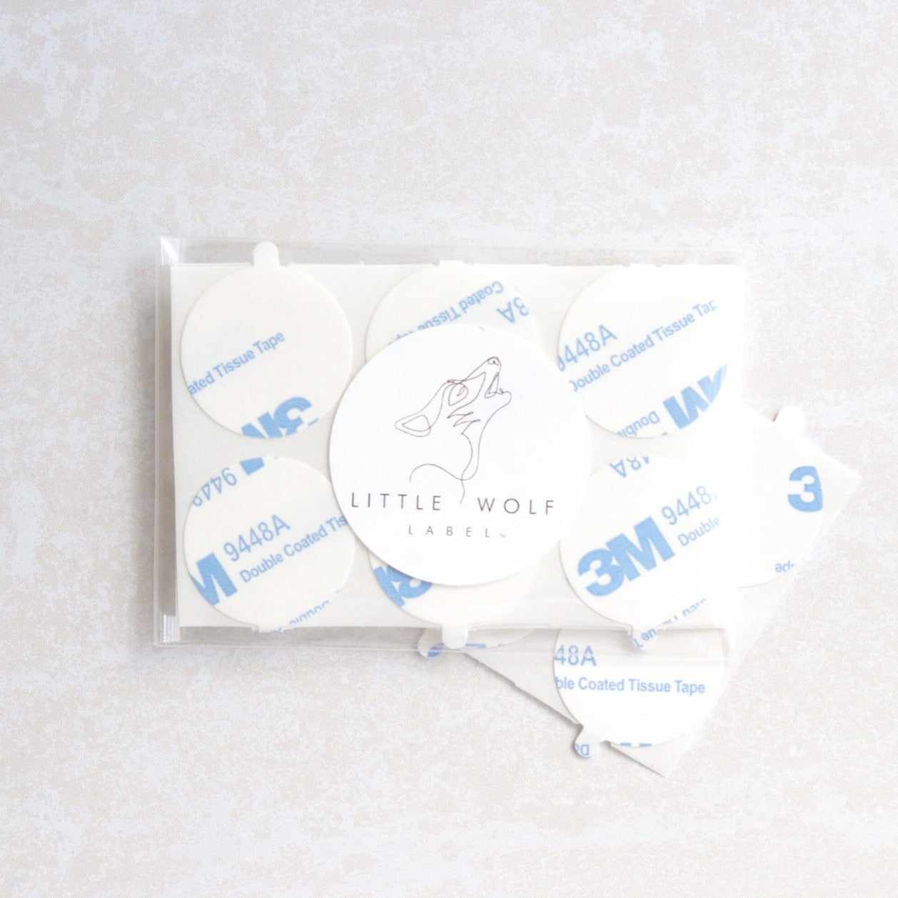 25mm Adhesive Backing 40pk