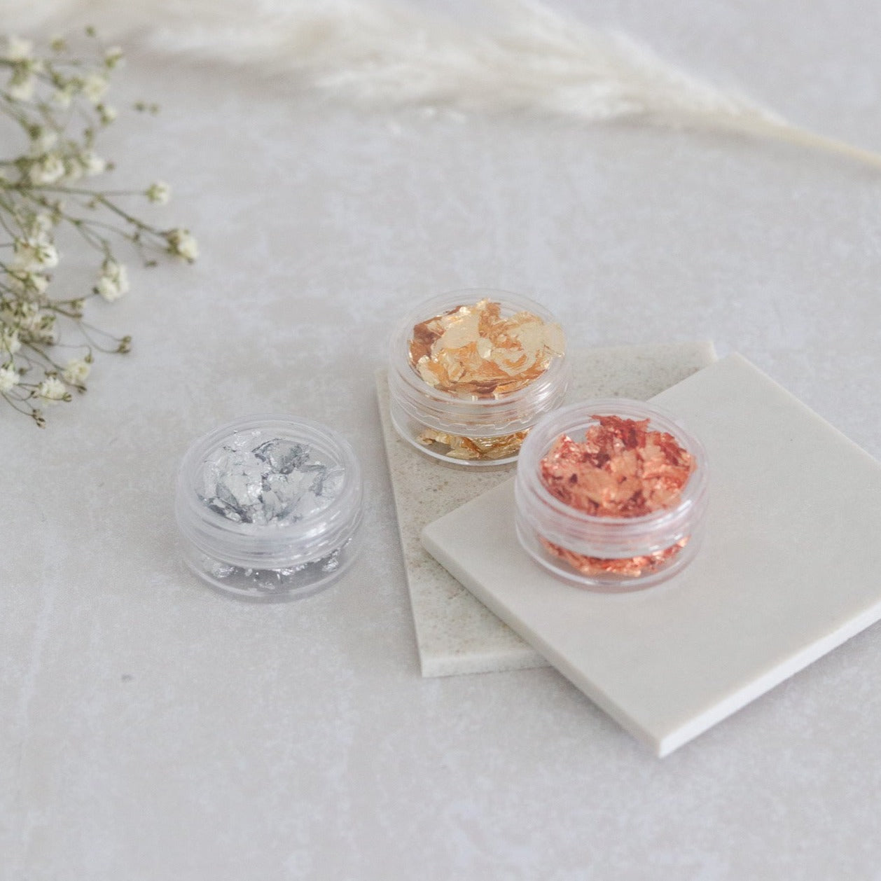 Foil Flakes - Silver