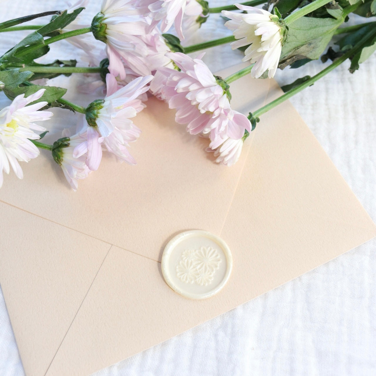 Wax Seal Stamp - Daisies