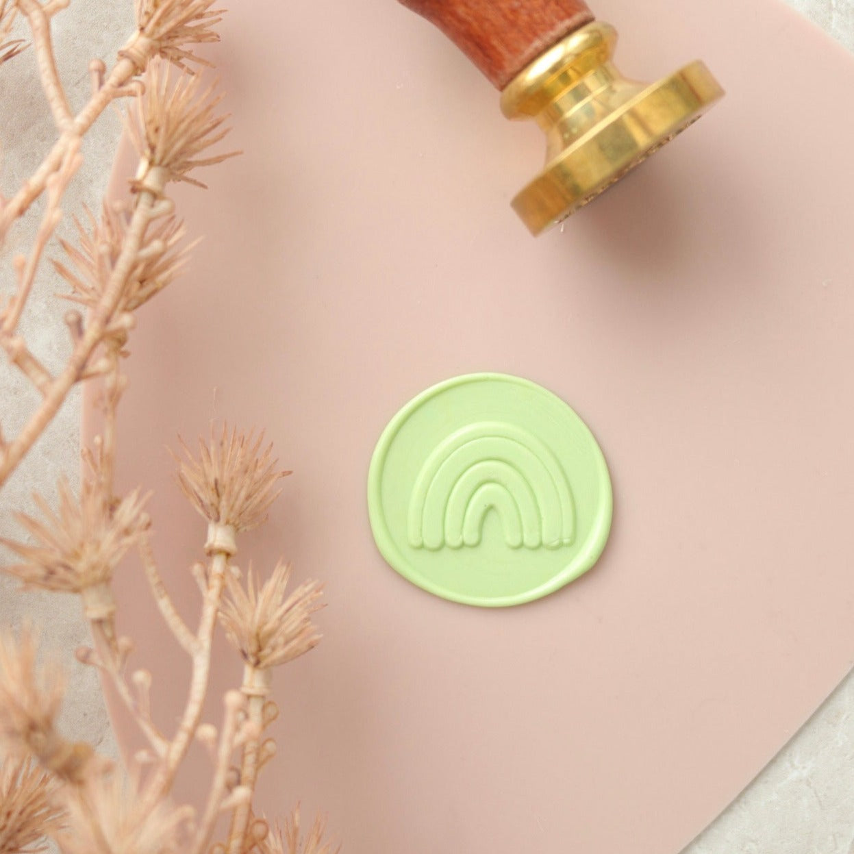 Wax Seal Stamp - Rainbow