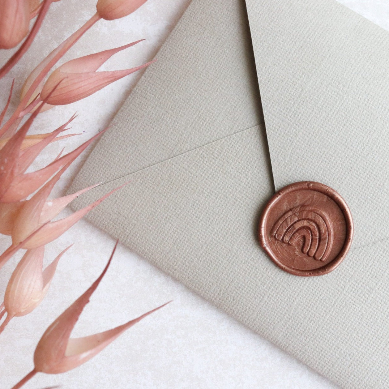 Wax Seal Beads - Oak