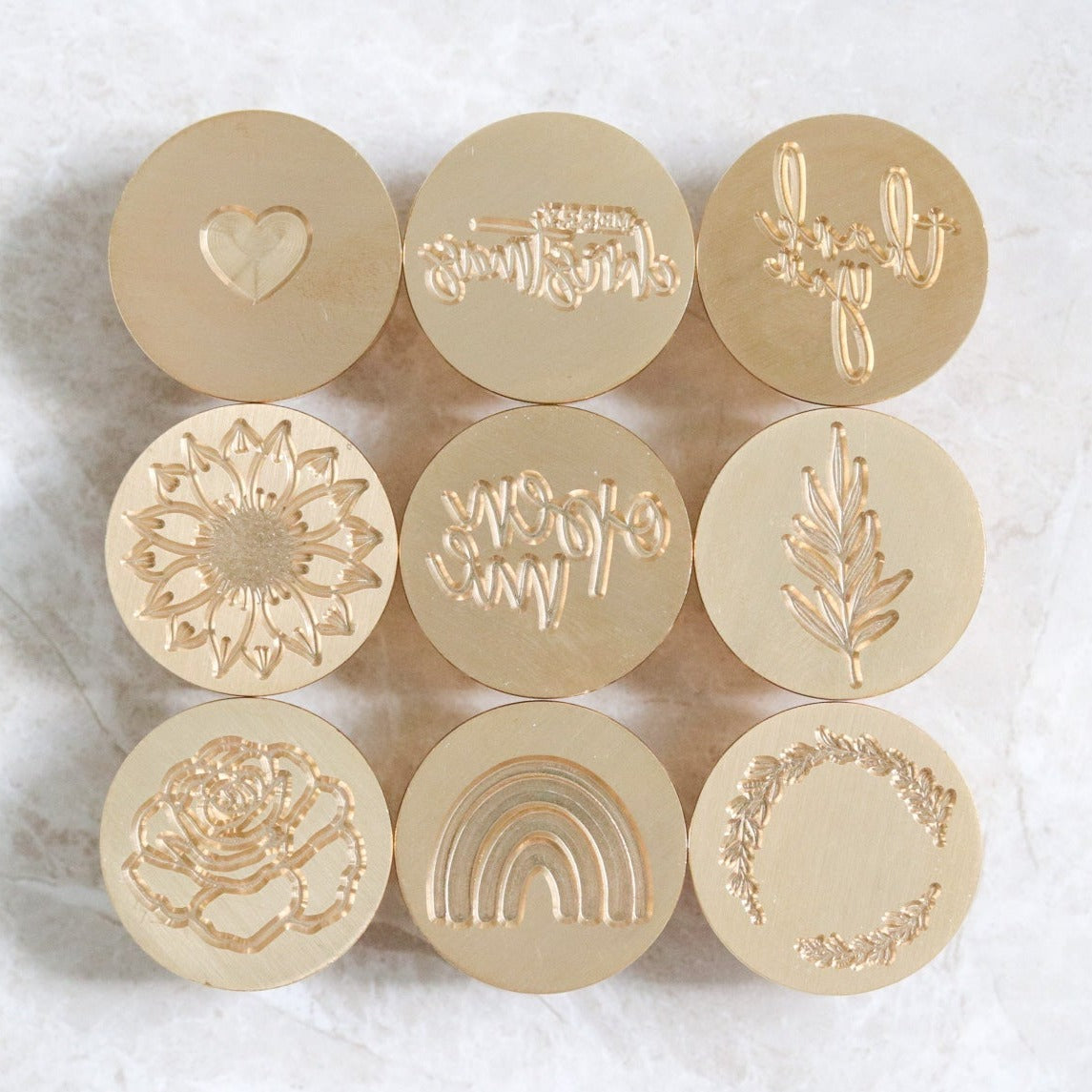 Wax Seal Stamp - Bouquet
