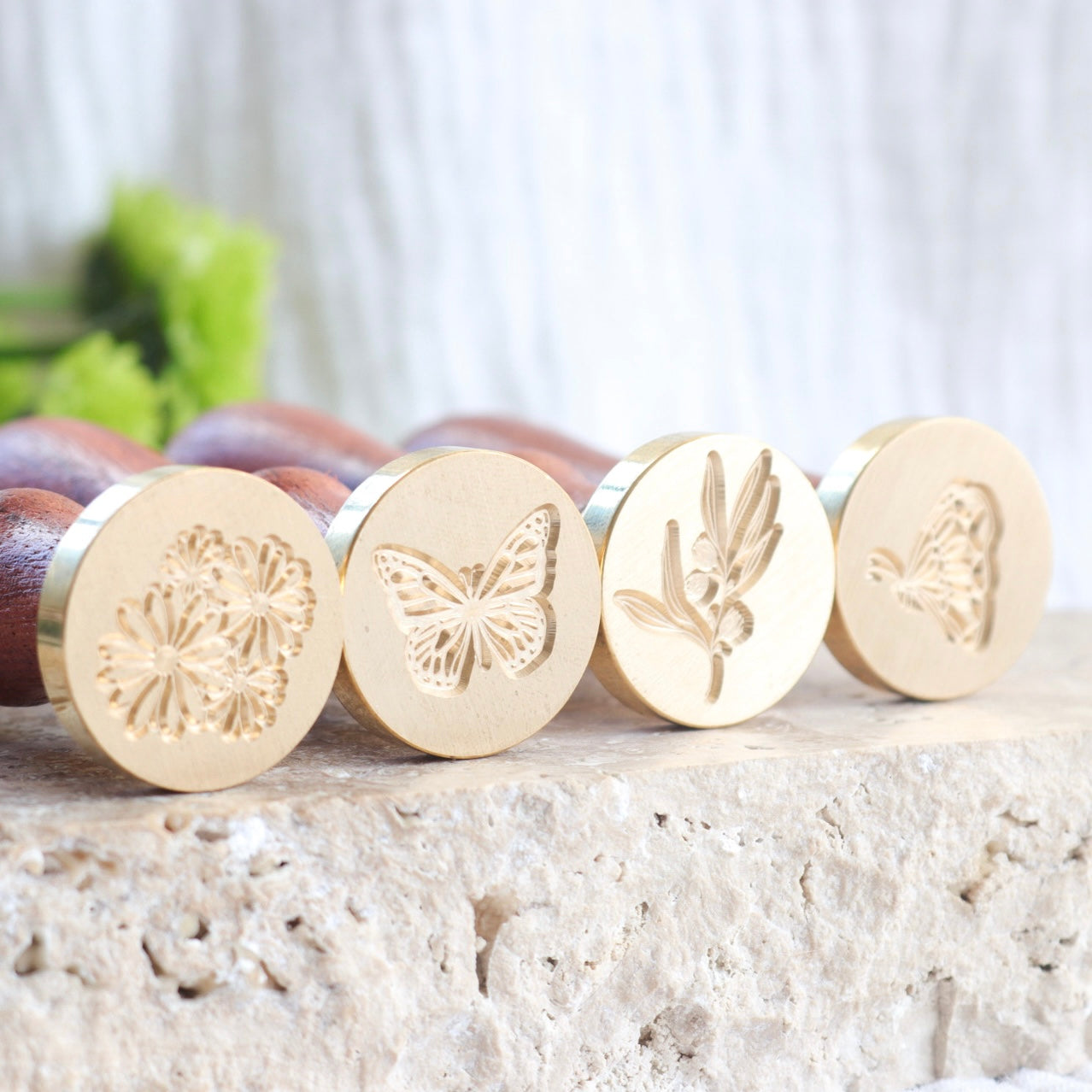 Wax Seal Stamp - Daisies