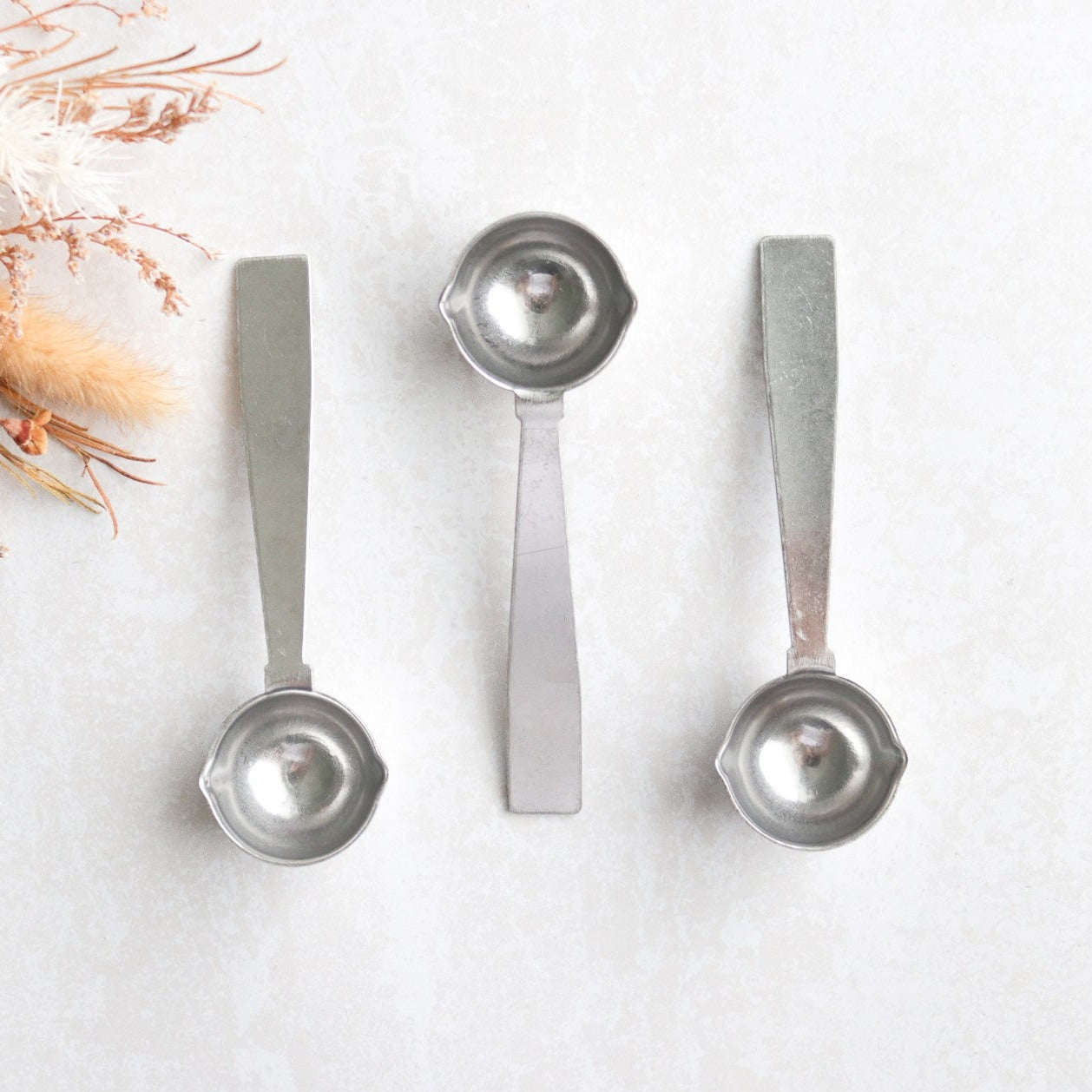 Melting Spoon - Double Spouted Stainless Steel