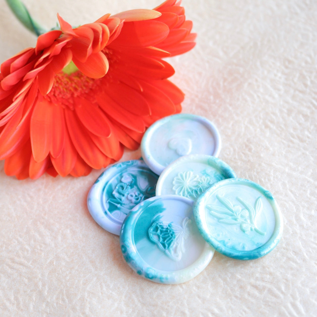 Wax Seal Beads - Silk