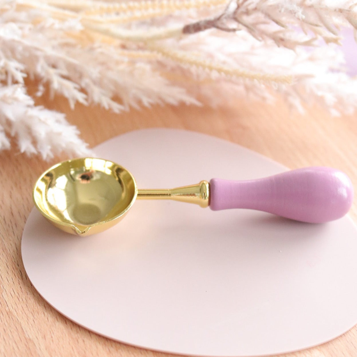 Melting Spoon - Carnation Pink Handle