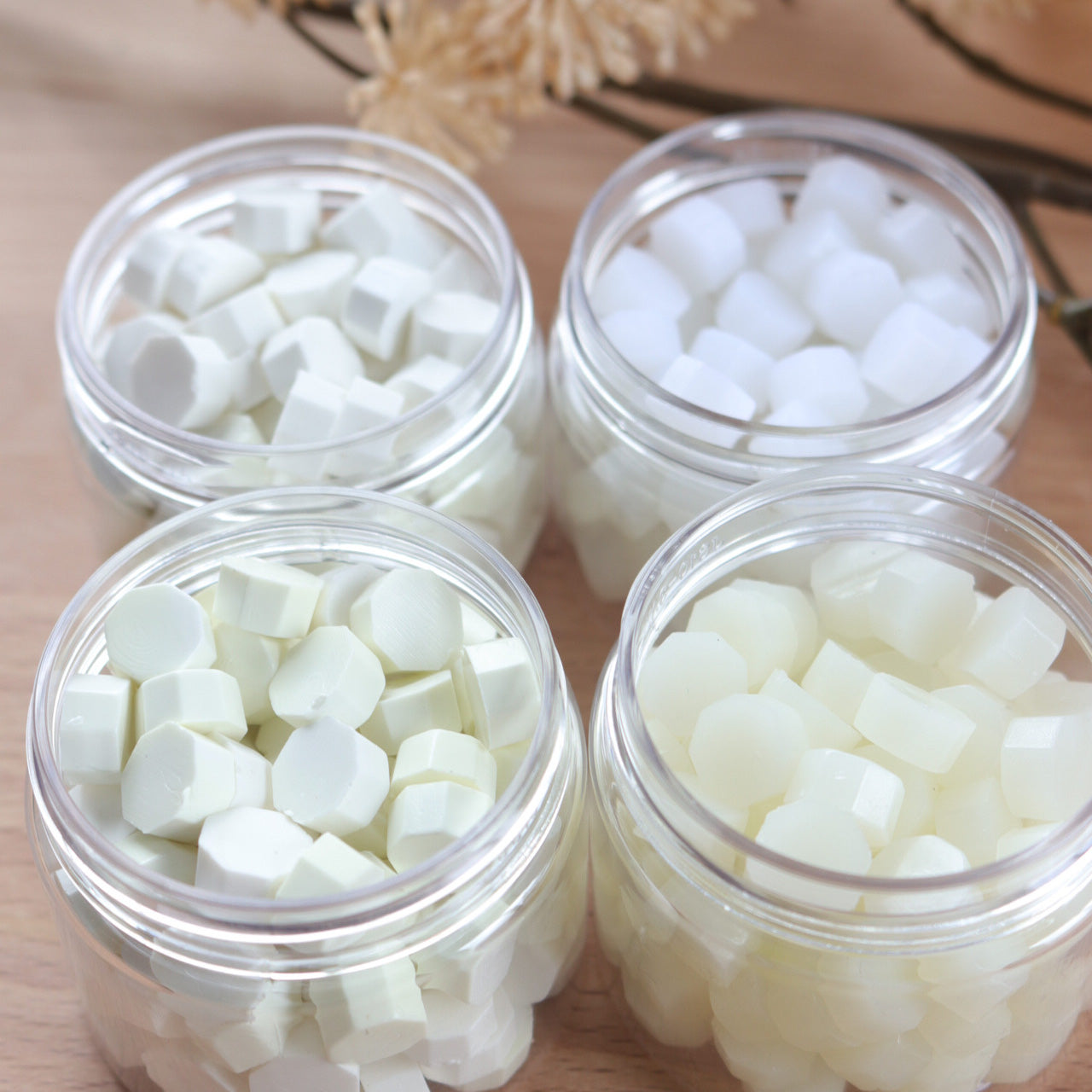 FAULTY STOCK CLEARANCE* Wax Seal Beads - Cloud