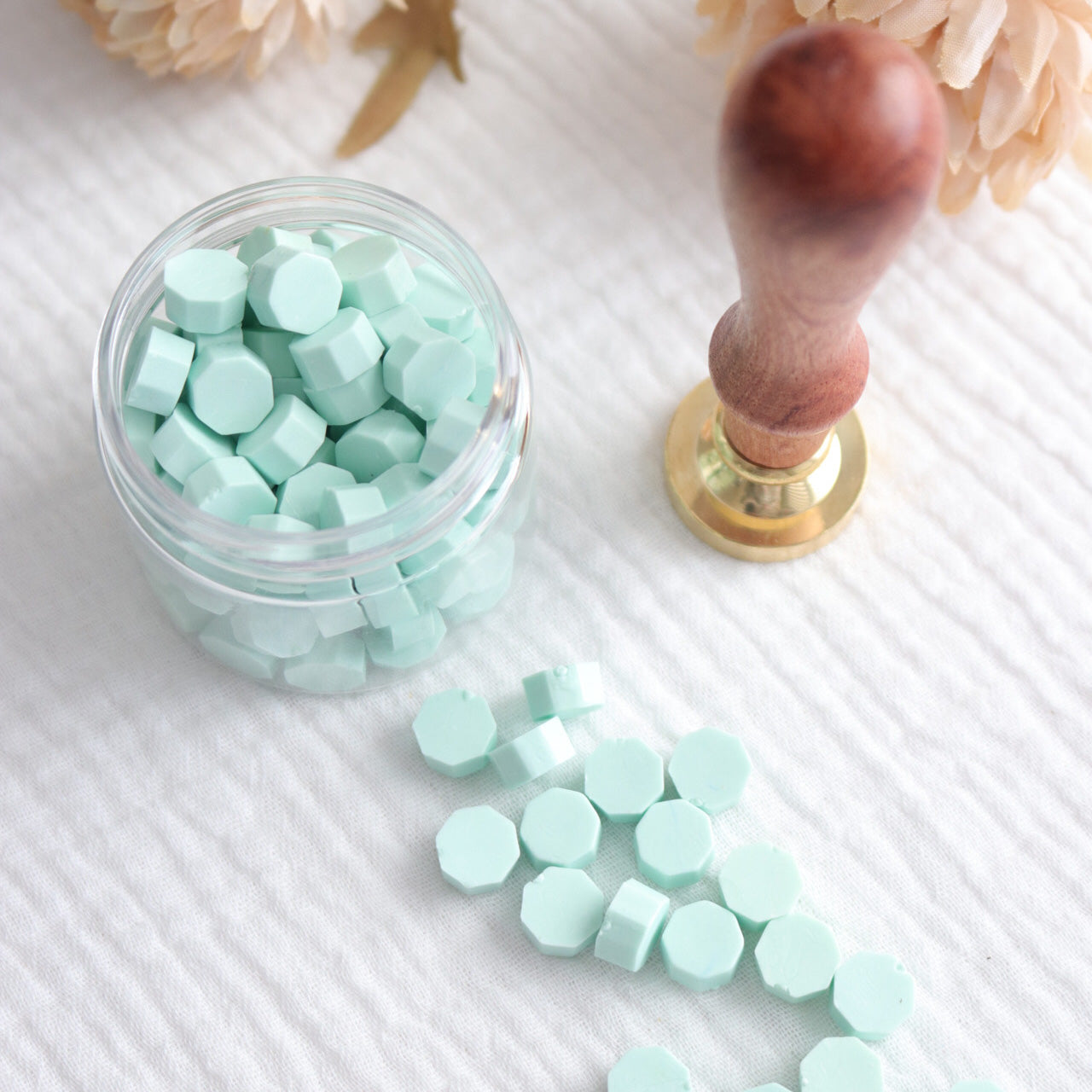 Wax Seal Beads - Sea Breeze
