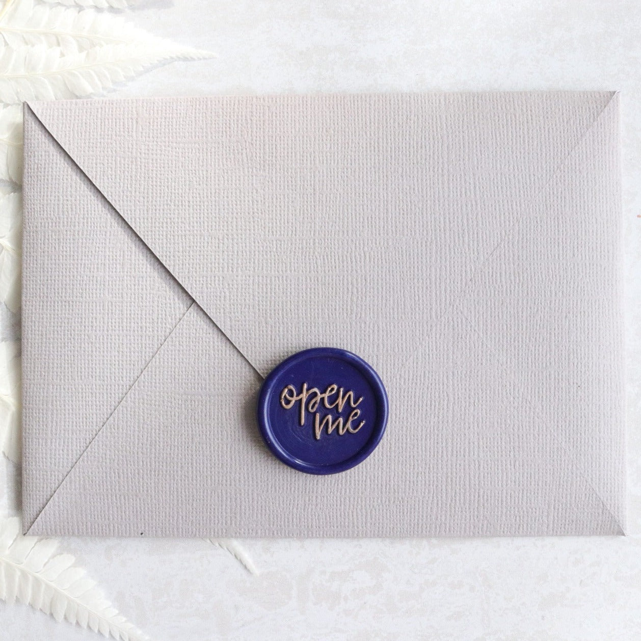 Wax Seal Stamp - Open Me
