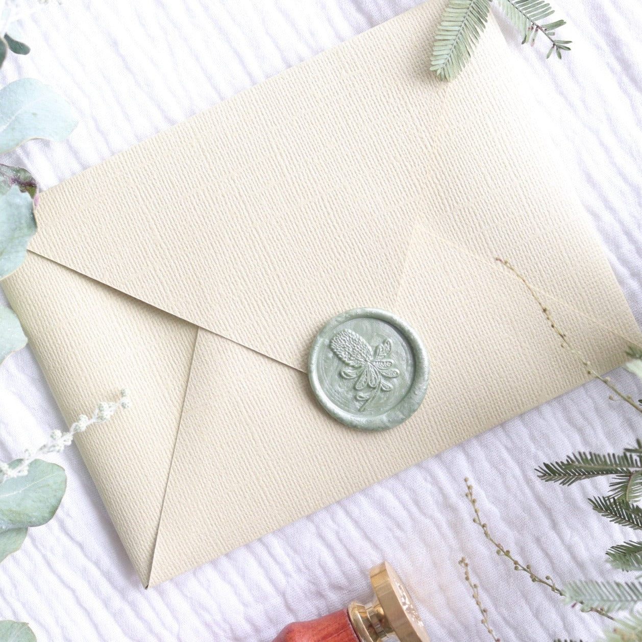 Wax Seal Stamp - Banksia