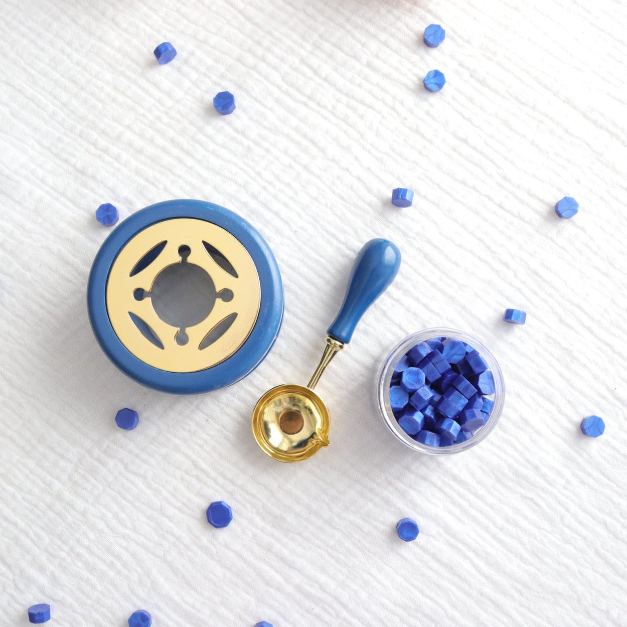 Melting Spoon - Cobalt Blue Handle