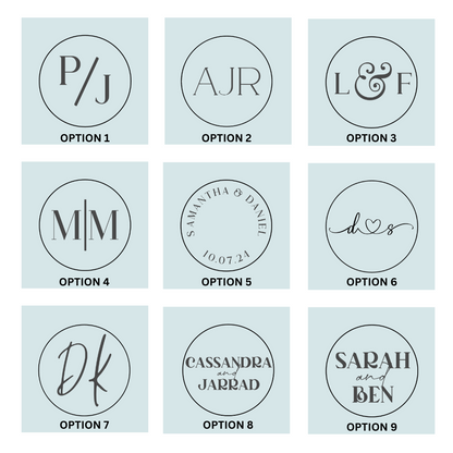 Wax Seal Stamp - Custom Initials