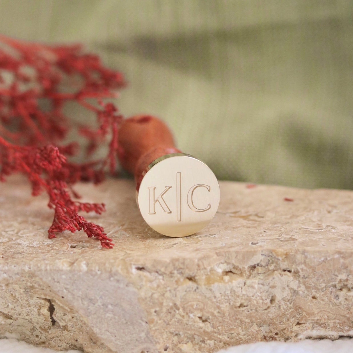 Wax Seal Stamp - Custom Initials