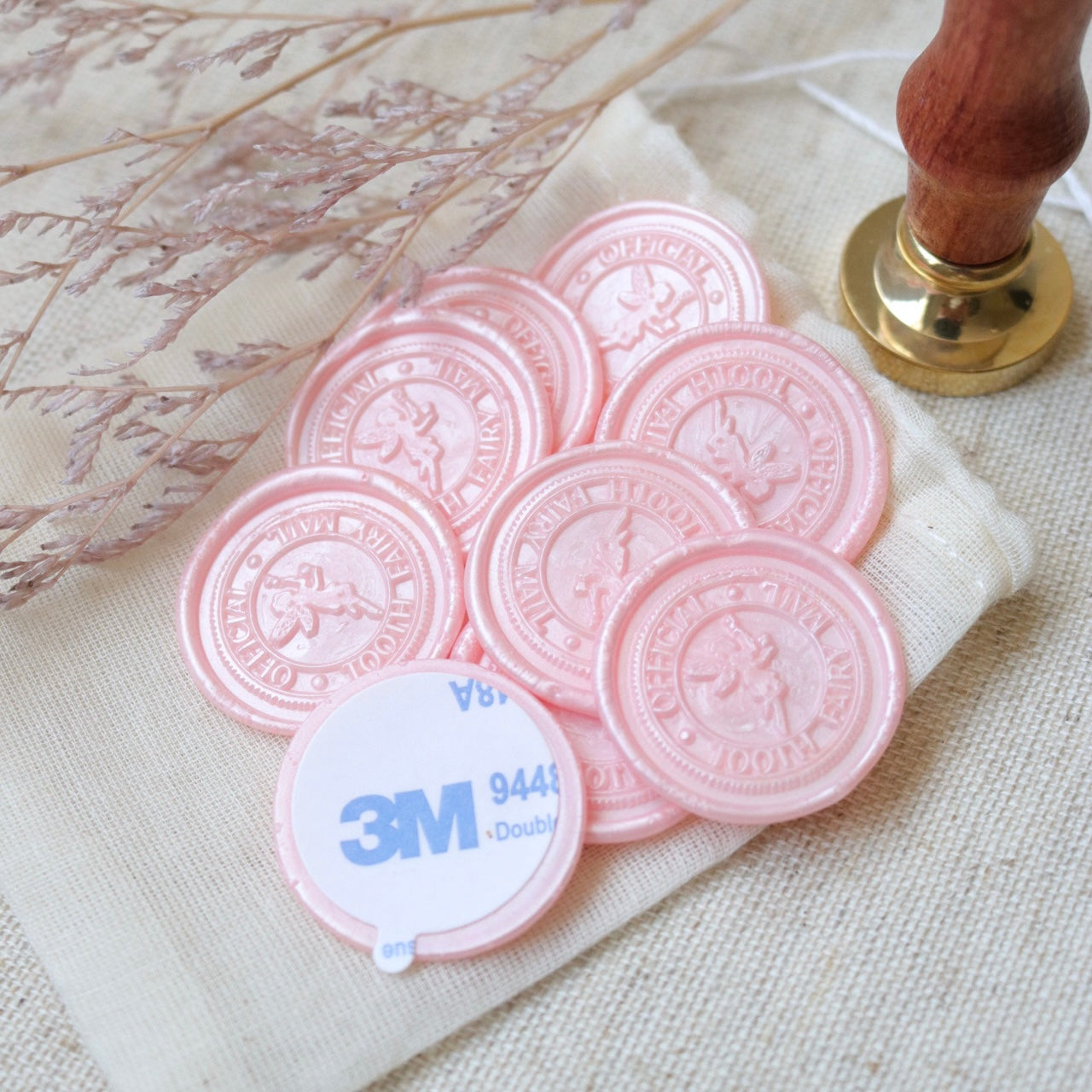 Tooth Fairy Official Mail Pre-Made Wax Seals 10pk