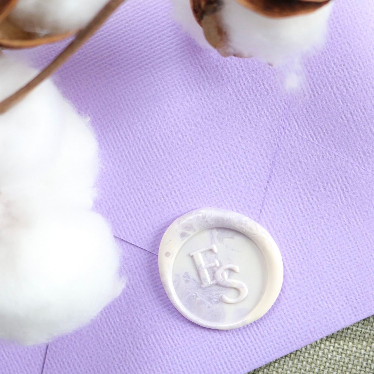 Wax Seal Stamp - Custom Monogram Initials
