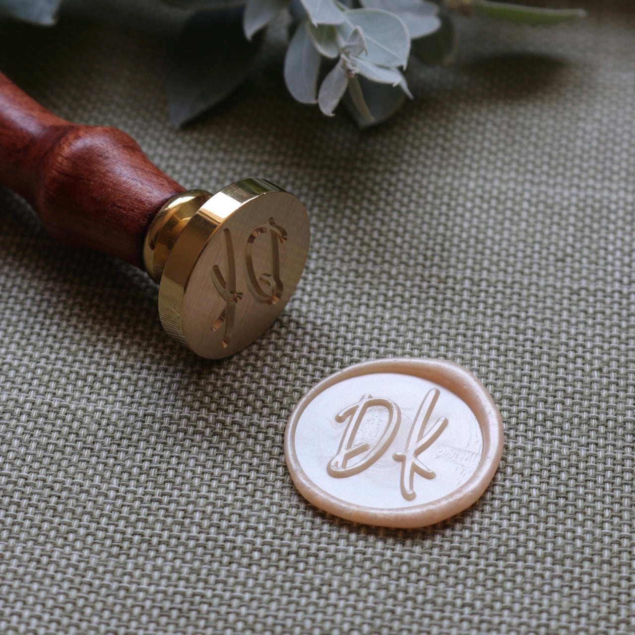 Wax Seal Stamp - Custom Initials