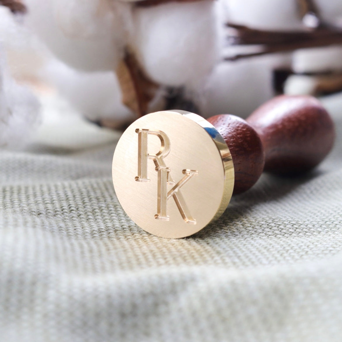 Wax Seal Stamp - Custom Monogram Initials
