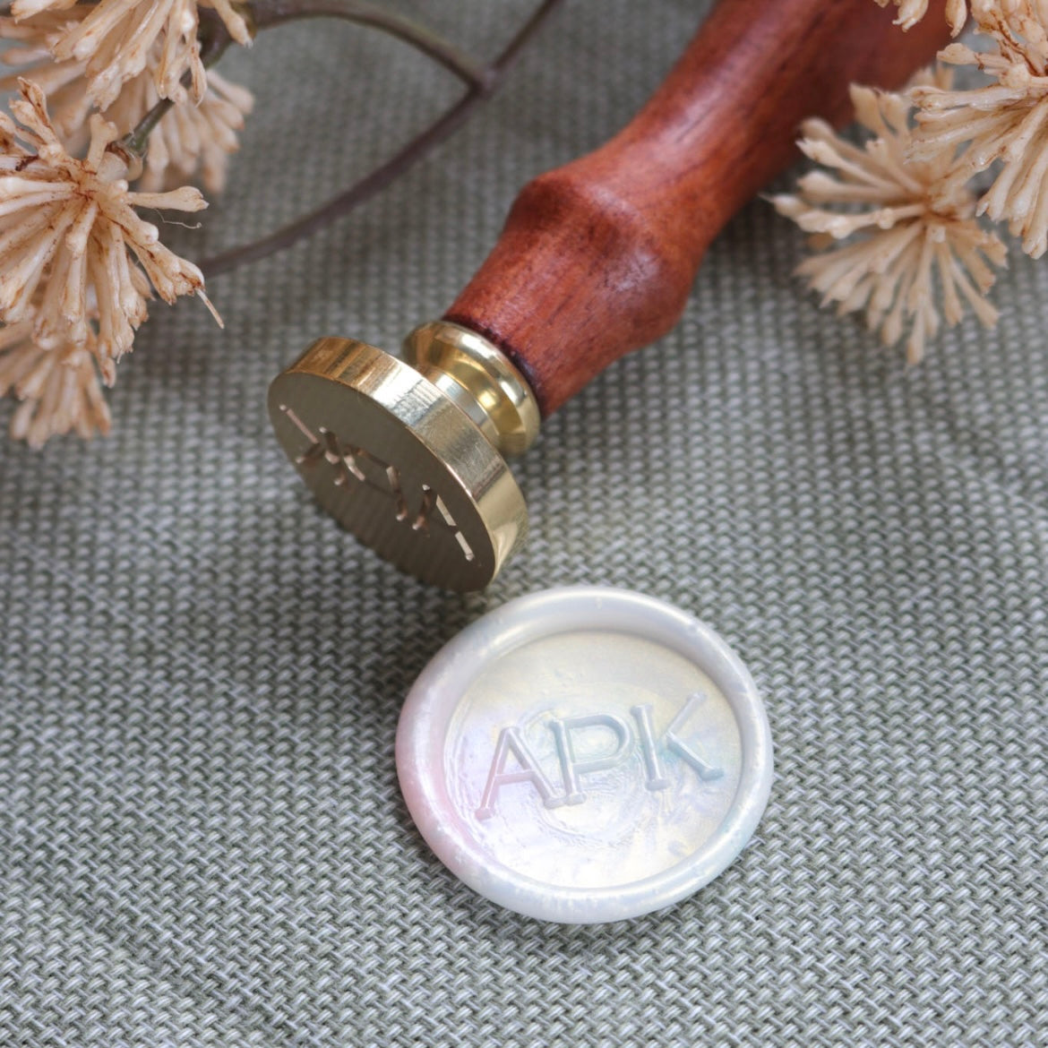 Wax Seal Stamp - Custom Initials