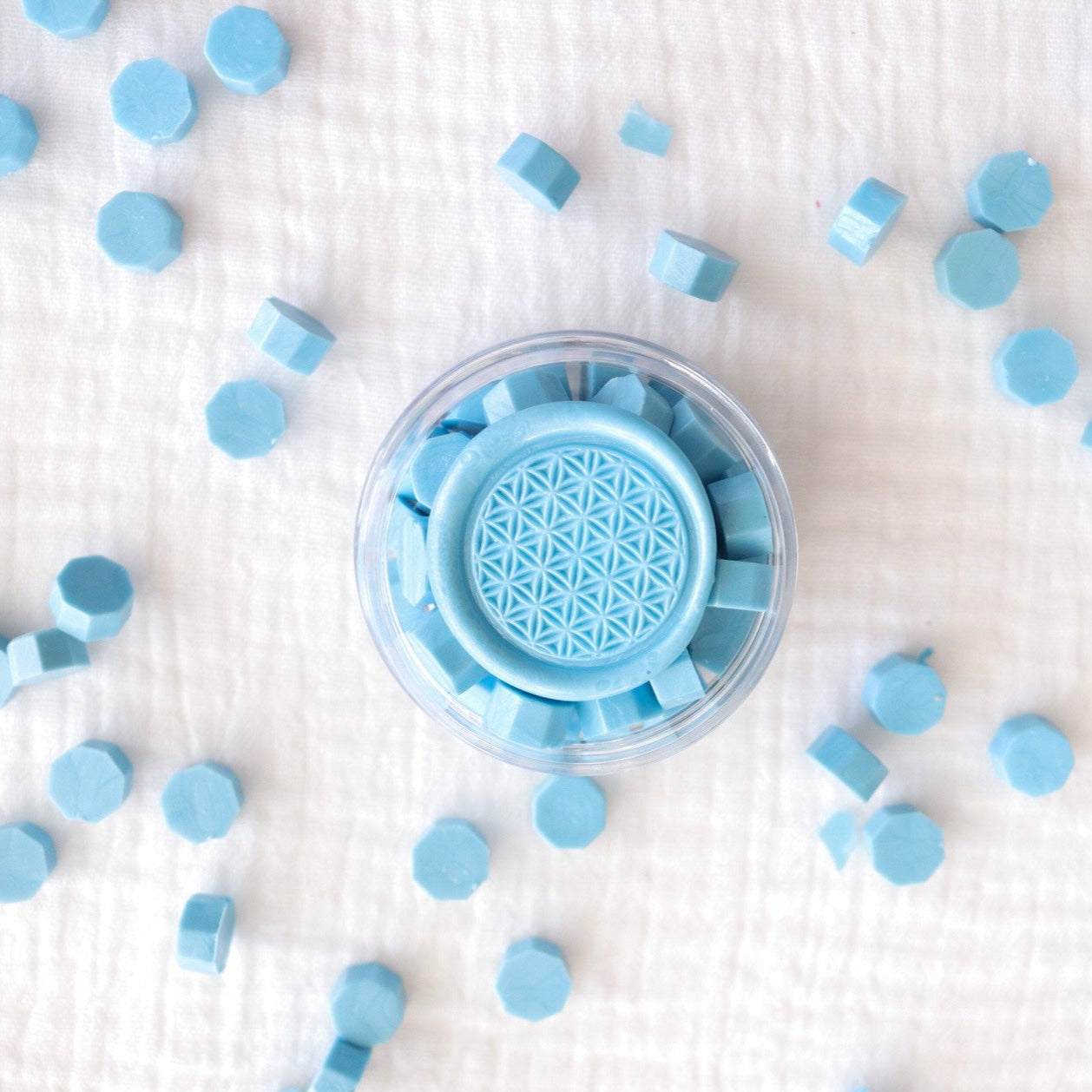 Wax Seal Beads - Azure
