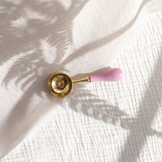 Melting Spoon - Carnation Pink Handle