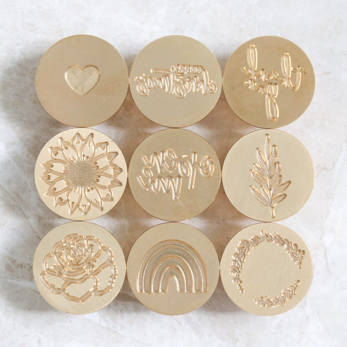 Wax Seal Stamp - Rose
