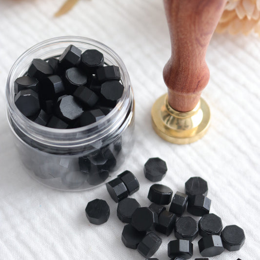 Wax Seal Beads - Raven
