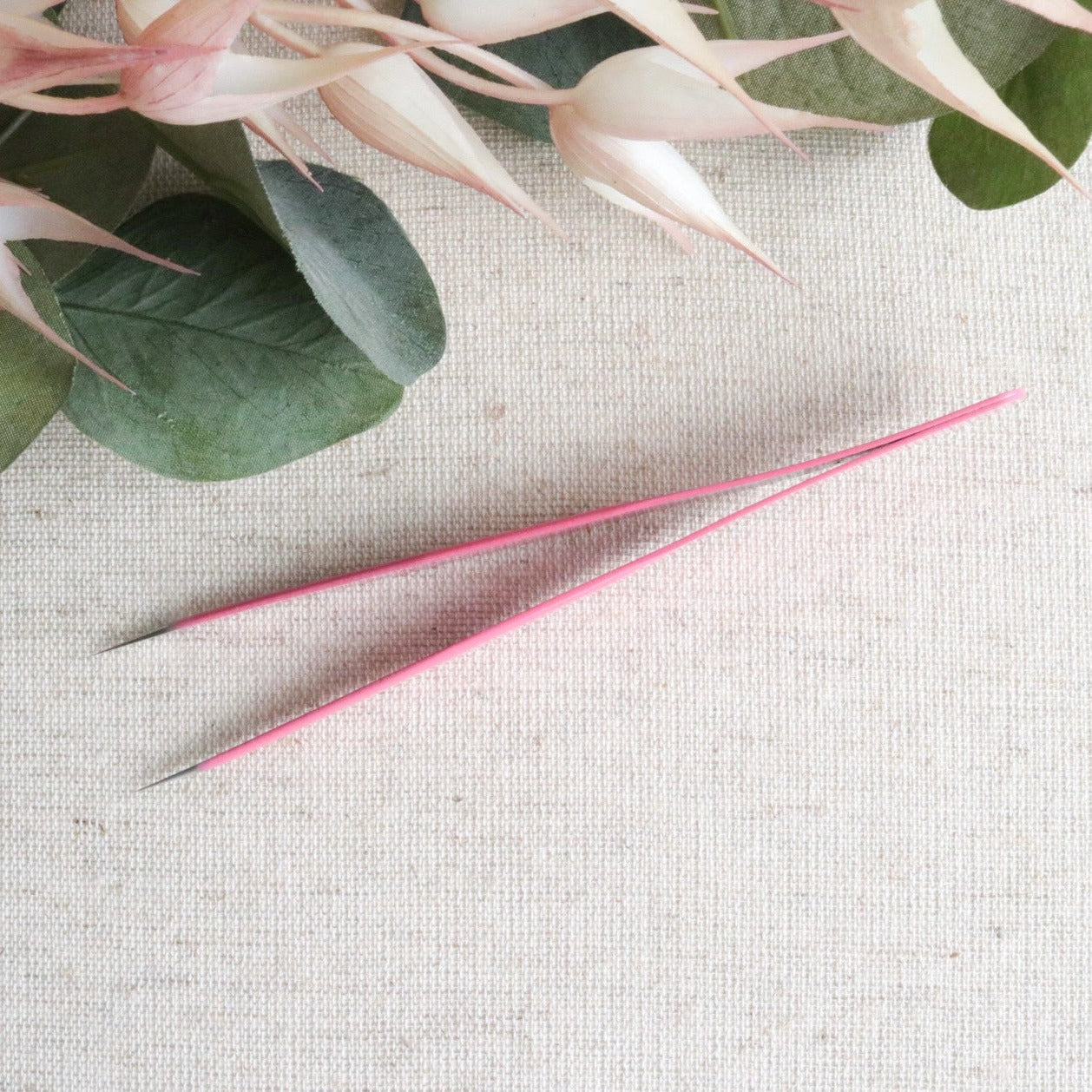 Precision Point Tweezers - Pink