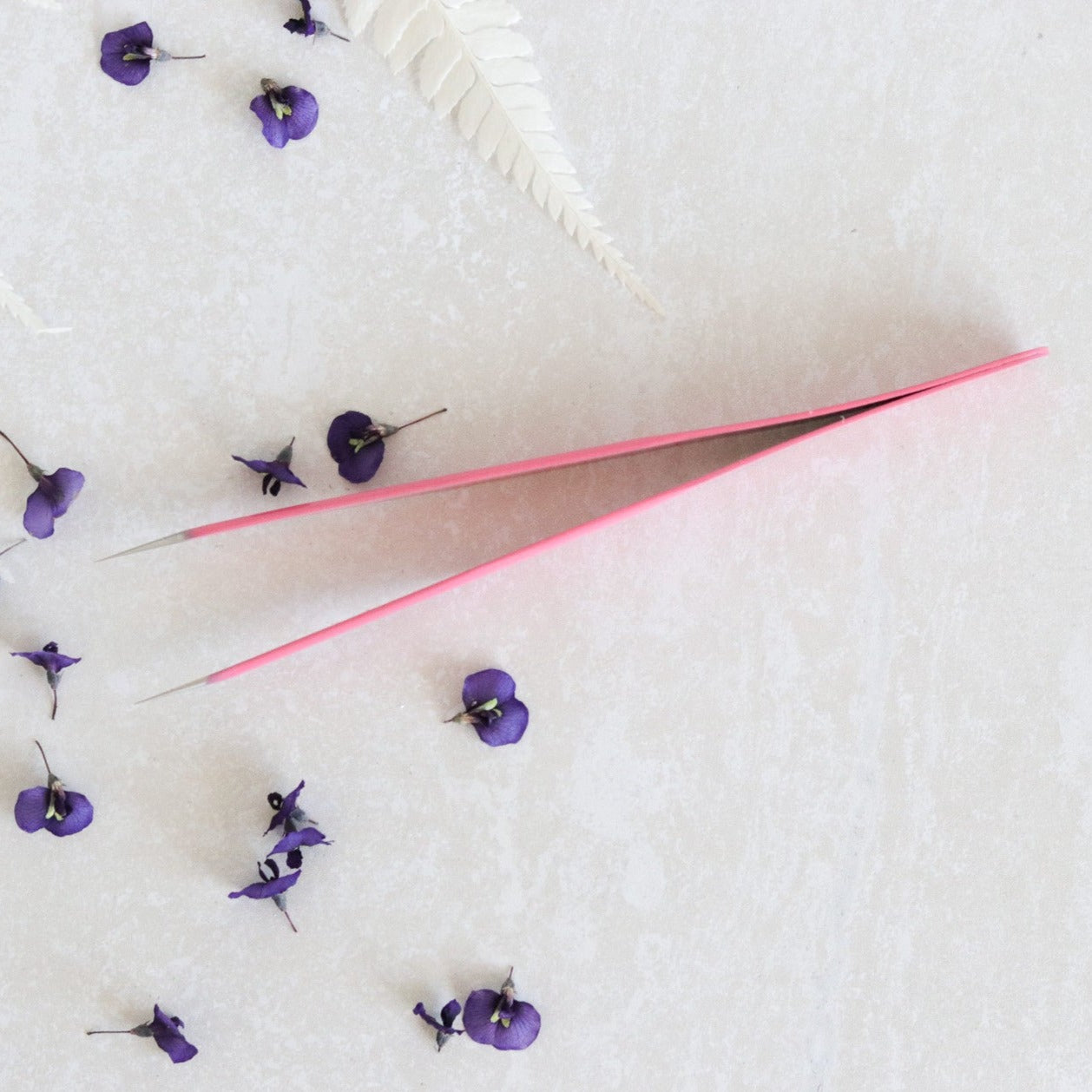 Precision Point Tweezers - Pink