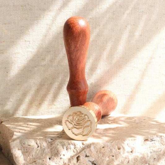 Wax Seal Stamp - Rose