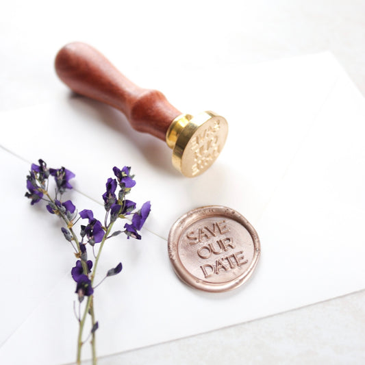 Wax Seal Stamp - Save Our Date