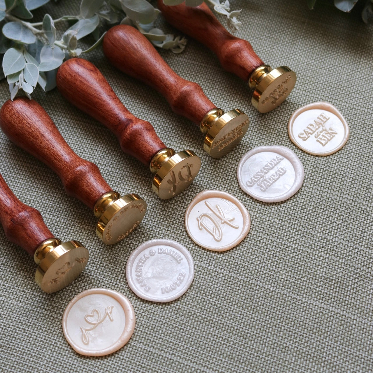 Wax Seal Stamp - Custom Initials