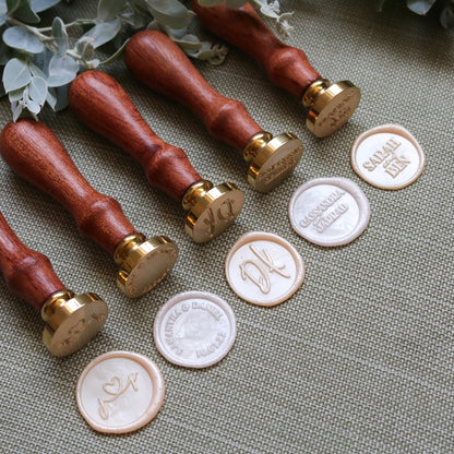 Wax Seal Stamp - Custom Initials
