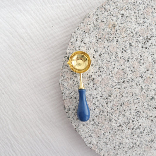 Melting Spoon - Cobalt Blue Handle