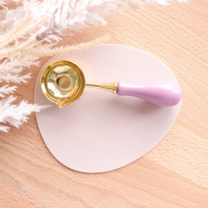 Melting Spoon - Carnation Pink Handle