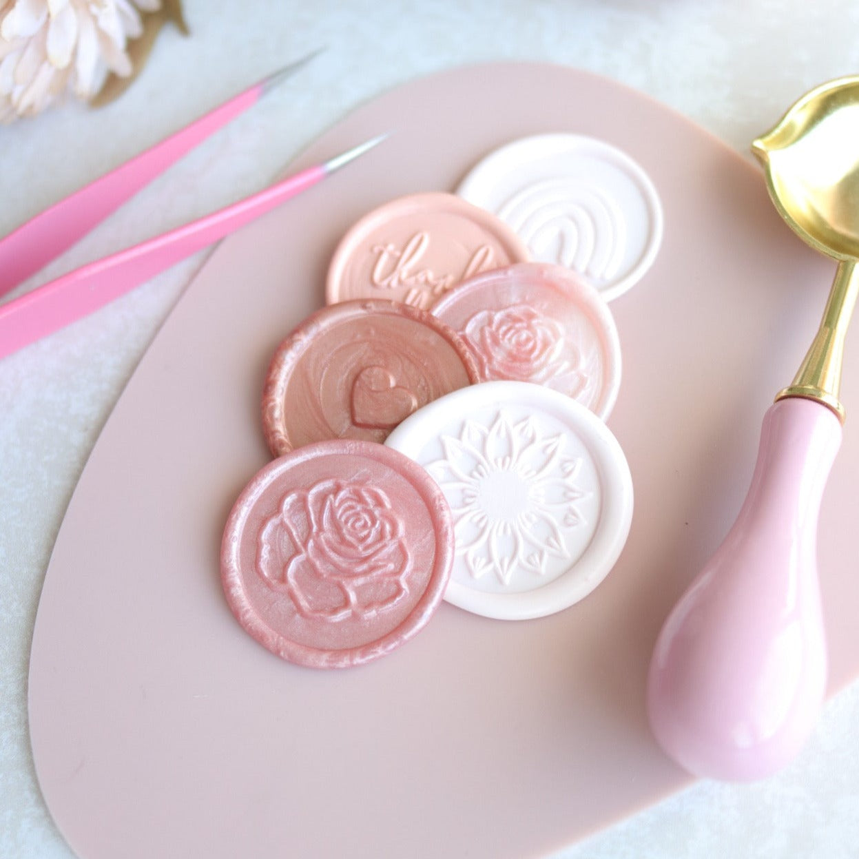 Wax Seal Stamp - Sunflower