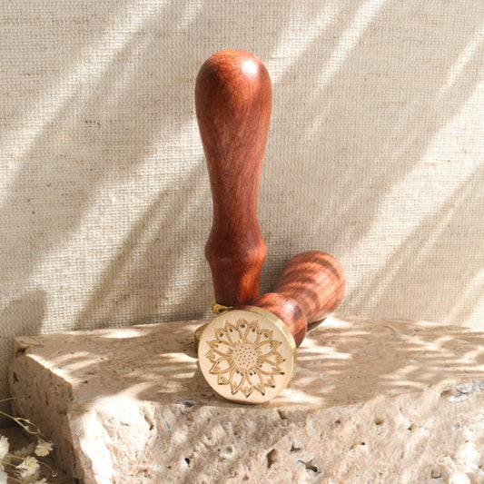 Wax Seal Stamp - Sunflower