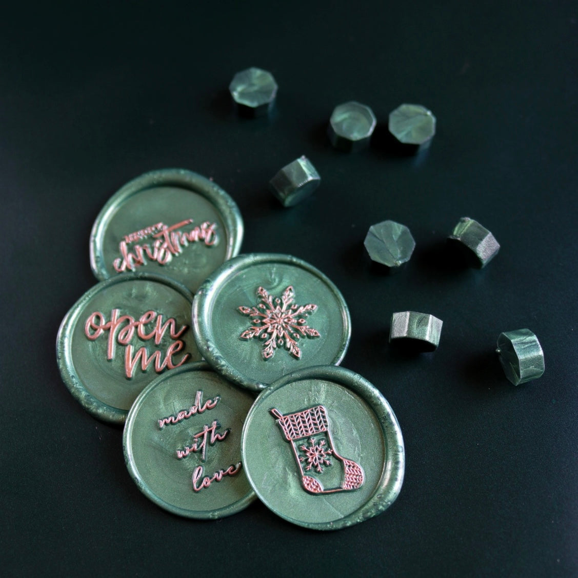 Wax Seal Beads - Clover