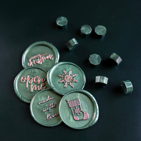 Wax Seal Beads - Clover