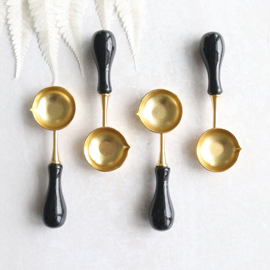 Melting Spoon - Black Handle
