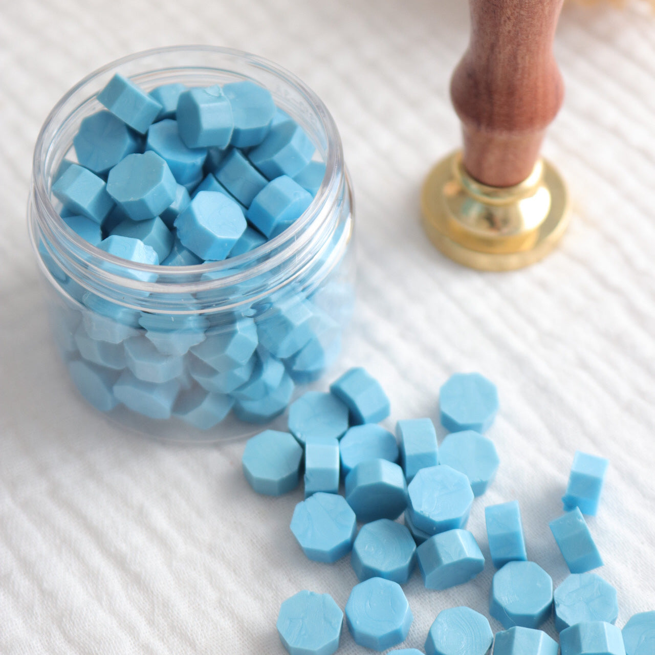 Wax Seal Beads - Azure