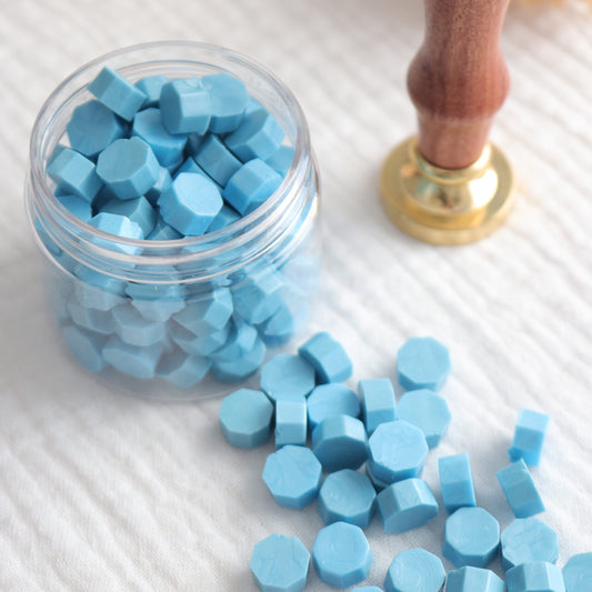 Wax Seal Beads - Azure